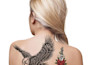 draw new school tattoo design for you