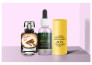 design supplement label and bottle packaging with fda style layout print ready