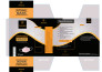 do box design, food packaging, label, and product box design