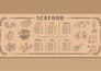 design creative, modern restaurant food menu