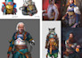 draw a professional image of the hero, with animation ai