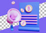 customize 3d icon illustration, character for your project