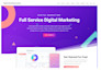create unique divi wordpress website, landing page, using divi theme