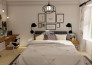 do detailed furniture layout and realistic interior rendering