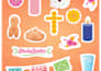 design cute illustrations for your stickers
