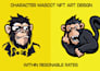do design mascot nft for games  and logo