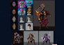 design a pixel art collection in 7 days