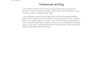 provide formal writing and content writing