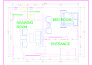 draw autocad 2d floor plan house plan and elevation