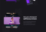 create professional app landing page website