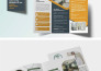 design flyer, trifold, bifold brochure, pamphlet or leaflet