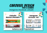 create innovative carousel design for social media platform