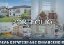 replace grass, blue sky and edit real estate images