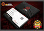 design business card and brand identity