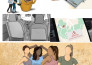 drawing storyboard, illustrations for commercials and ads