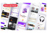 create mobile app design UI UX with figma