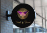 design eye catchy sacred geometry, mystical and spiritual logo designs