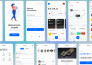 do interactive mobile app UI UX design and prototype in figma