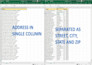 do excel data typing, data cleaning and data formatting