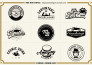 design a cool vintage hipster or retro logo