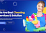 design cleaning booking service wordpress website