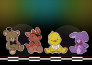 create cute gaming plushies stickers