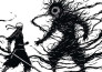 draw gothic character illustration, fan art, your oc, sfw and nsfw, pixel art