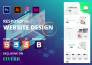 design, redesign and responsive website in 10 hours using html CSS bootstrap