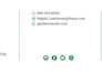 do a business card or non clickable email signature layout design