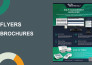 design business flyers, posters and corporate brochures