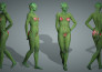 create a 3d metahuman for chatbox assistance