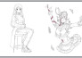 draw nsfw, sfw anime style illustration