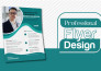 do flyer and cover with one page design or restaurant menu