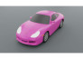 create low poly 3d model of cars