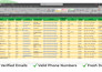 build a verified email list for cold email marketing and lead generation