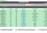 build a verified email list for cold email marketing and lead generation