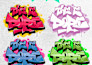 create a professional and legible graffiti lettering