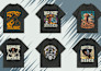 create custom western t shirt designs with vintage graphics