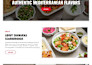 build a restaurant website with wordpress and wix with menu design
