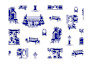 create traditional and customized toile de jouy
