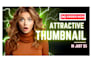 design pro and attractive thumbnail designs for youtube