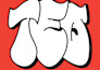 create a custom font in throwie graffiti style