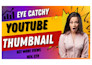 create an attractive and engaging youtube thumbnail design