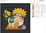 digitize amine design image for embroidery amine character embroidery digitizing