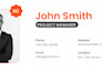 design a clickable HTML email signature, banner, or header