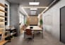3d design office space and render photorealistic visualization