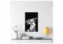 do anime HD poster mockup for your brand