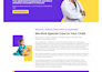 create a dynamic professional medical website design for doctors using wordpress