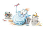 draw cute watercolor kids illustration
