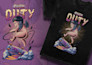 drawing unique t shirt illustration character